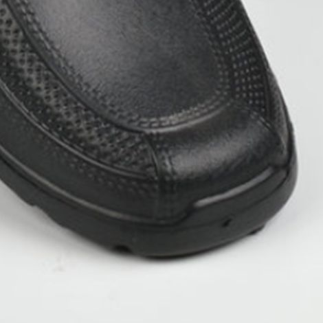 Chaussures de chef noires, pointure 45, chaussures de travail (1/5)