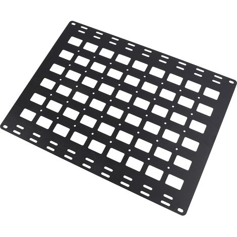 Panneau Molle Rigide, Lit Camion à Haute Résistance à la Rouille pour le Rail en L-track (1/5)