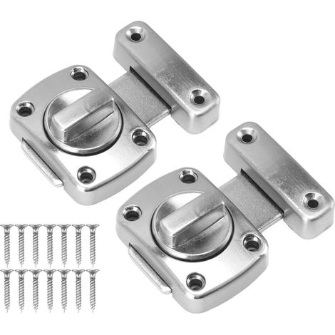 Loquet De Porte En Alliage De Zinc Bord Lisse Pour Cuisine Et Chambre Résistant À La Rouille Lot De 1 (1/5)