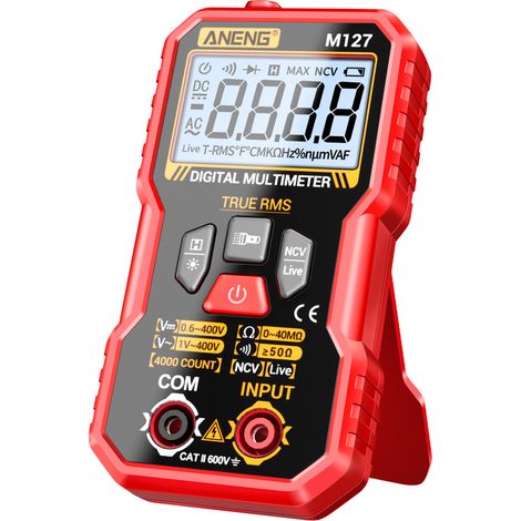 Multimètre intelligent M127, testeur de tension CA/CC 4000 points