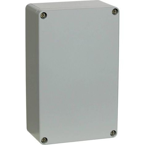 Fibox 9511095 placa de montaje aluminio plateado 207x107 mm