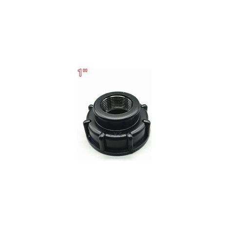 Adaptateur IBC Bouchon S60x6 pour Cuve 1000L, Version Convexe Externe 1 Pouce Épaisse (1/3)