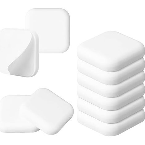 royaluxe - Butée De Porte Adhésive, 10 Pièces Butée De PoignéE De Porte Murale, Silicone Anti-Poignée De Porte Protection Pour Protéger Les Murs (1/5)
