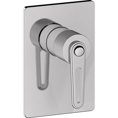 BEBÉ Mitigeur monocommande de douche à encastrer, 1 sortie, chrome