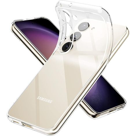 Custodia sottile per Samsung Galaxy S23 FE, sottile, trasparente (1/4)