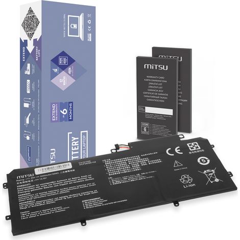 Batteria C31N1528 per Asus ZenBook UX360 UX360C UX360CA 3ICP28/96/102 (1/5)