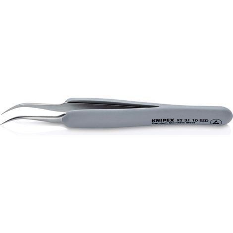 Draper RUBBER TWEEZERS ESD S/STEEL 13224 13224 ESD Precision Tweezers with rubber handles ESD