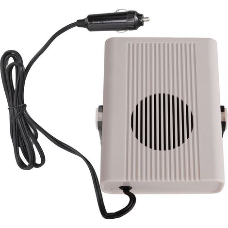 360° drehbare Autoheizung mit Schnellheizfunktion, tragbar, Zigarettenanzünderstecker, Entfeuchtungs- und Entfrostungsfunktion für Lkw, 24 V, Weiß (1/5)