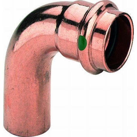 Coude cuivre 90° M/F à sertir 2461 - 90 ° - 28 mm - VIEGA (1/4)