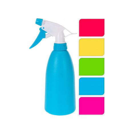 Pulverizador de polipropileno, colores surtidos, ø8 x 22,5 cm, 480 ml