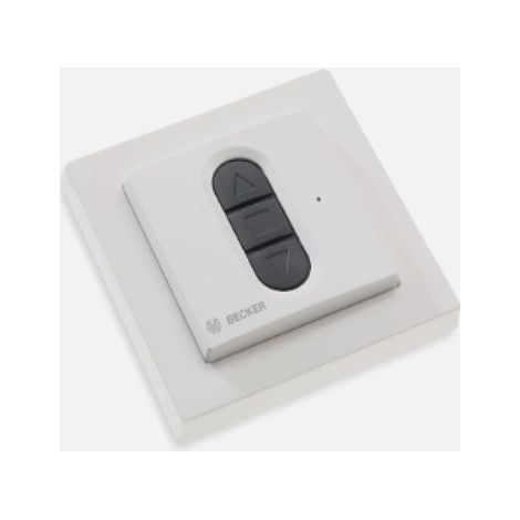 Émetteur mural EasyControl EC411 1 canal pour stores - BECKER - (1/2)