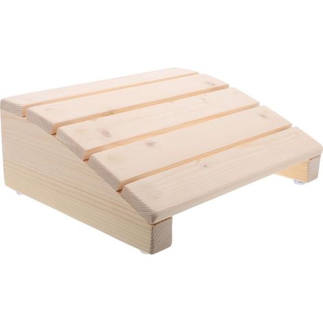 Tabouret de Piano pour Garçon et Filles en Bois Repose-Pieds Ergonomique Réglable, Assise Rembourrée Confortable, Taille 30x25x Cm, pour Apprentissage à Domicile et École (1/5)