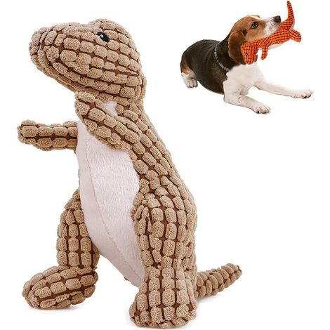 Peluche Chiot Seaky - Nettoyeur de dents interactif pour animaux