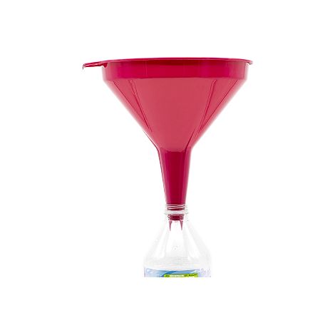 Embudo de plastico 19 cm Rosa (1/4)