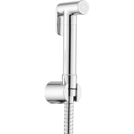 Trigger Spray - Douchette de bidet avec support et flexible, chrome (1/5)