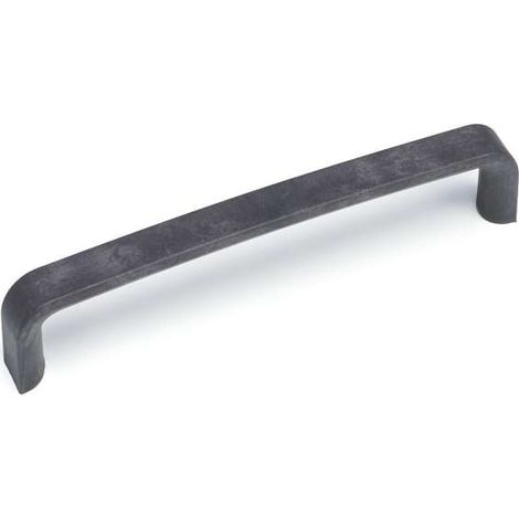 Poignée de meuble ea 160 mm noire evergreen - Décor : Noir - Entraxe : 160 mm - Longueur : 170 mm - METAKOR (1/3)