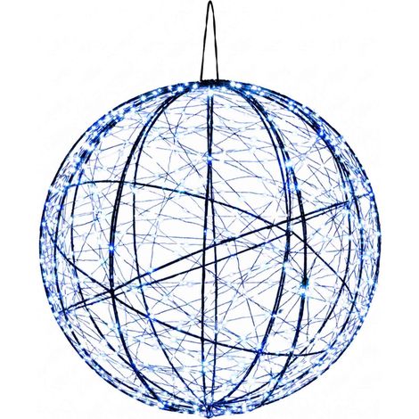 Luz de adorno navideño 500 LED Azul Diámetro 40 x 42 cm vidaXL (1/5)