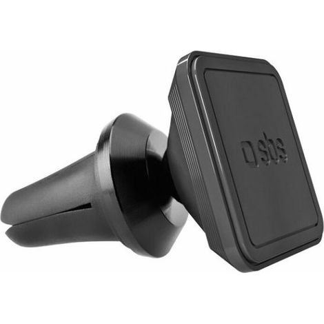 Soporte magnético para smartphone para rejilla de ventilación del coche - Negro (1/2)