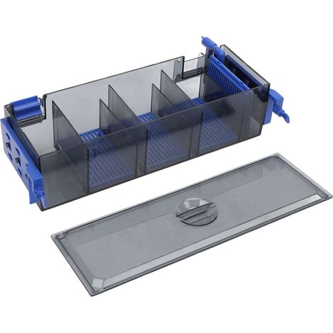 Filtre d'aquarium suspendu avec média filtrant, double suspension, sortie cascade, faible bruit, filtration multiple, filtre visuel à suspendre (1/5)