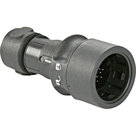 Bulgin PXP6010/03S/CR/0507 Rundsteckverbinder Kupplung, gerade Gesamtpolzahl: 2 + PE Serie (Rundstec