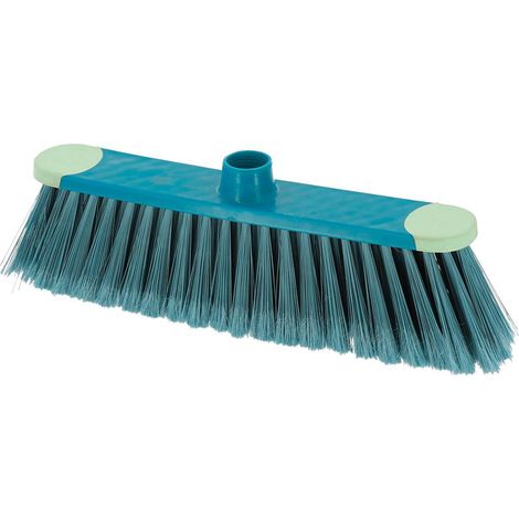 Testa di scopa dritta con bordi antiurto per interni 30 cm - blu anatra acqua - Tendance (1/3)