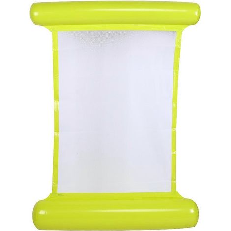 Aufblasbare Schwimmmatratze für den Pool, faltbarer Wasserpartystuhl, Wasserhängematte mit Kissen, tragbar für sommerliche Entspannung im Freien (1/5)