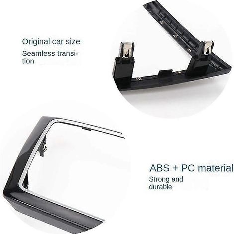 1666802317 Garniture de panneau de climatisation et de lecteur CD pour console centrale de voiture W166 W292, système audio intérieur (1/5)