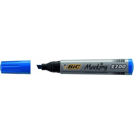 Marqueur permanent indélibile bleu - BIC