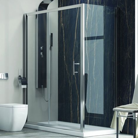 Box doccia 110x70 cristallo 6mm anticalcare  KF5000S kamalu