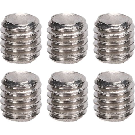 Kit d'assortiment de 50 vis sans tête en acier inoxydable A2-70, vis de fixation M3x3 (1/5)