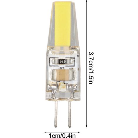Ampoule LED COB G4 6W 500LM, lampe à économie d'énergie en Gel de silice pour plafond, Table murale, 220V, 6 pièces (1/5)