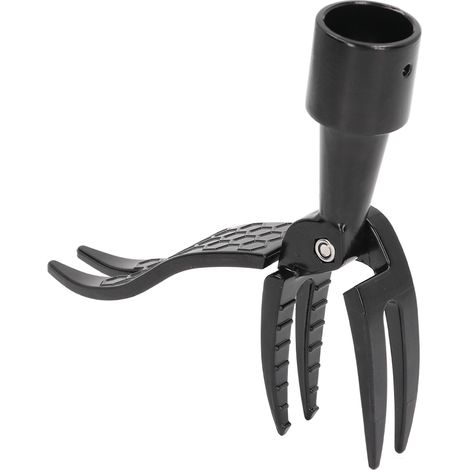Arrache-herbe manuel léger en aluminium, 4 dents pour désherbage efficace jardin (1/5)