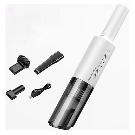 Aspirateur à main sans fil, aspirateur de voiture portable, forte puissance d'aspiration, aspirateur eau et poussière de 120 watts (1/5)