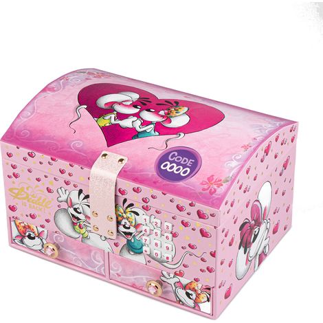 Coffret à bijoux digicode Diddl (1/2)