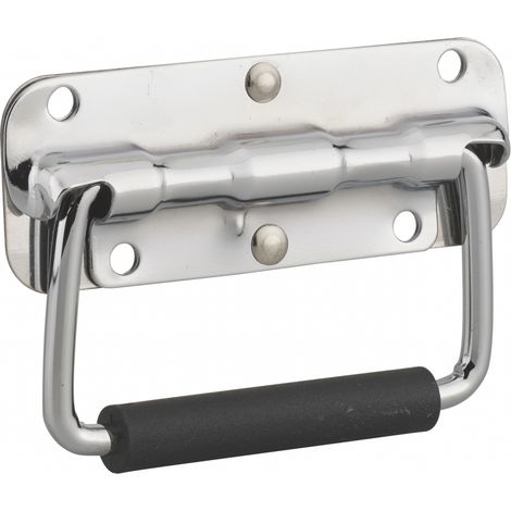 Maniglia per baule con molla di ritorno, acciaio, zincato - THIRARD