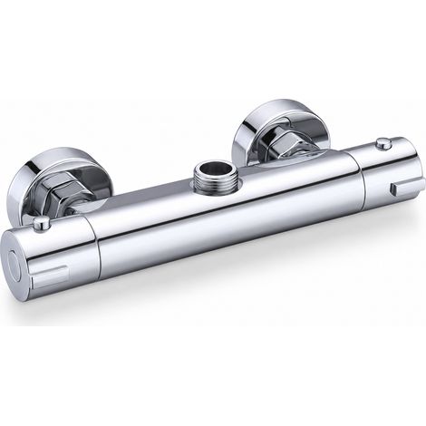 Miscelatore doccia da incasso in ottone termostatico 28 cm (1/5)