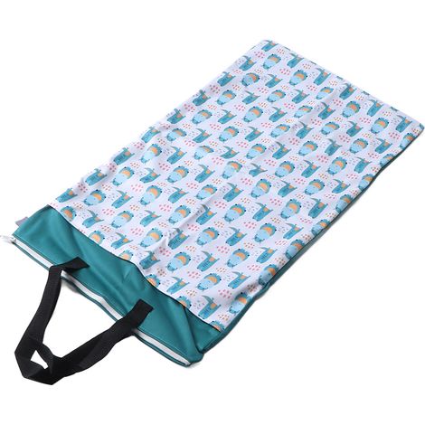 Sac de rangement pour couches, multifonctionnel, pour couches sèches et humides, grande capacité, imperméable, imprimé ES068-EF401 (1/5)