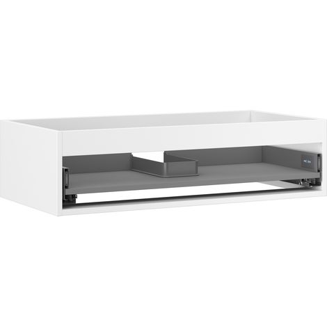 Mexen Box-A cuerpo del armario debajo del lavabo 90 cm, 1 cajón, blanco mate - 91AX0-0900-235-1-01 (1/4)