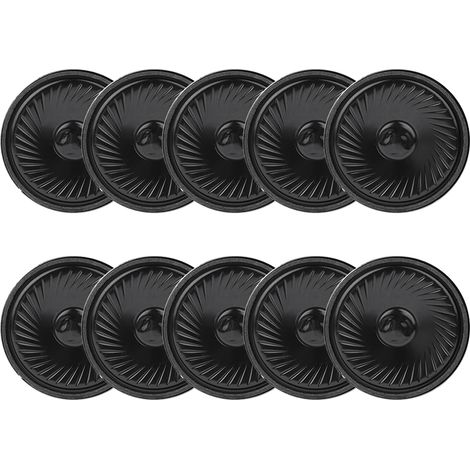 Runder Lautsprecher 50 x 7,6 mm, 8 Ω, 0,5 W – 10er-Packung Ersatzteile für Audiolautsprecher (1/5)
