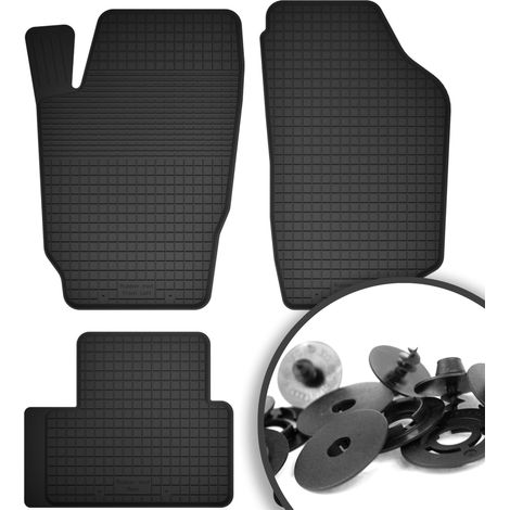 Alfombrillas de goma + topes para: Saab 9-5 I Y3SE sedán, familiar (1997-2005) (1/5)