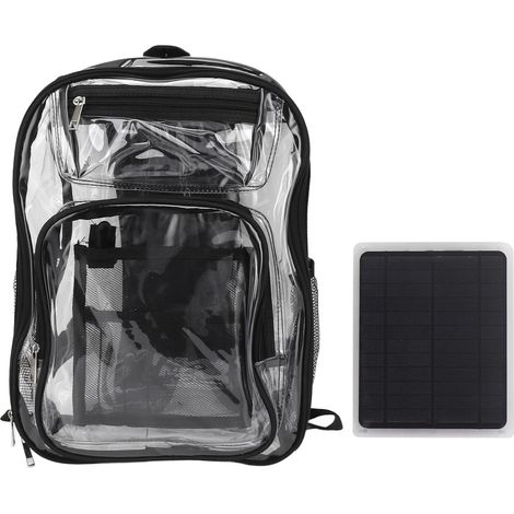 20-W-Solarpanel mit USB-C-Anschlüssen und Solarladegerät