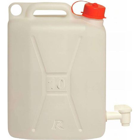 Jerrican Alimentaire 10L avec Robinet - Pratique et Durable - Idéal pour Stockage de Liquides - D-Work (1/2)