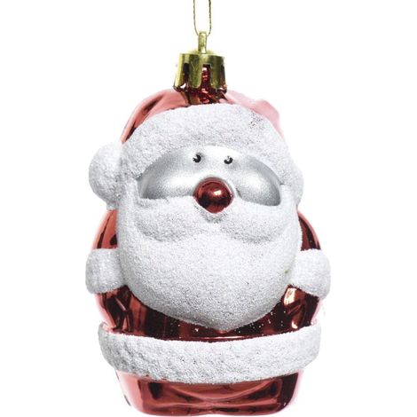 Kaemingk Dekohänger Weihnachtsmann 5 x 8 cm bruchfest Deko Weihnachten