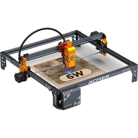 Graveur Laser, Fonctionnement à Grande Vitesse, Détails Précis, P1 S Pro 6W (1/2)