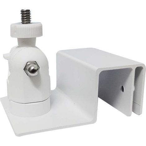 Support de gouttière pour mini-parabole, support de fixation à angle réglable avec adaptateur en alliage d'aluminium (1/5)