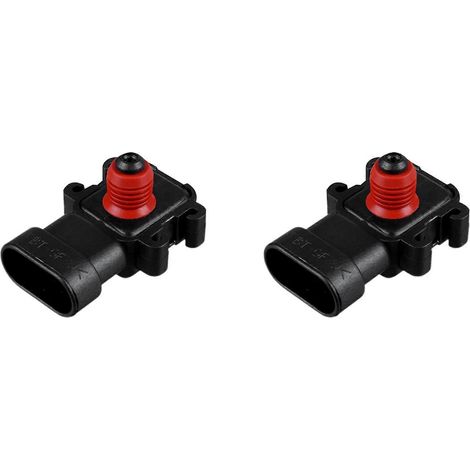 Capteur MAP de pression d'admission d'air 3 bars (2 x 3 bars) compatible avec Chevrolet Silverado, Suburban et Cadillac/GMC LS1, LS3, LS6, LS7, LS9, LQ4 et LY6 (1/5)