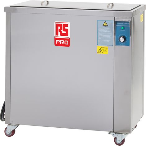 Cuve de nettoyage ultrasons RS PRO, 99L, 1440W, 3000W, avec couvercle ( Prix pour 1 ) (1/5)