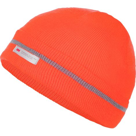 Würth MODYF Bonnet en maille haute-visibilité NEON orange Taille unique