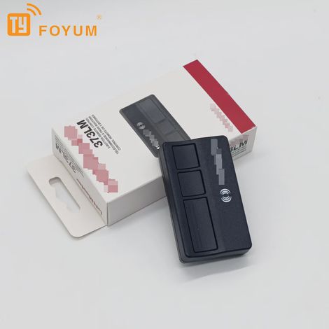 The 373LM wireless electric garage door/roller shutter remote control is compatible with 371LM, 971LM, and 973LM models. (1/5)