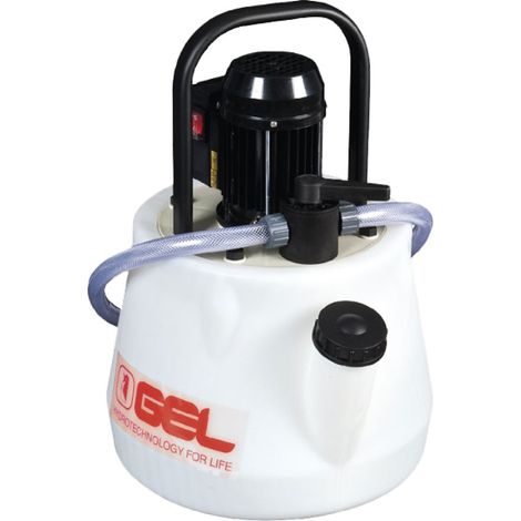 POMPA DISINCROSTANTE PER LAVAGGIO SCAMBIATORE CALDAIE SERIE BOY C15 - SERBATOIO 15 LT -PORT. 28/LMIN - TEMP.MAX LIQUIDO 50 °C - GEL